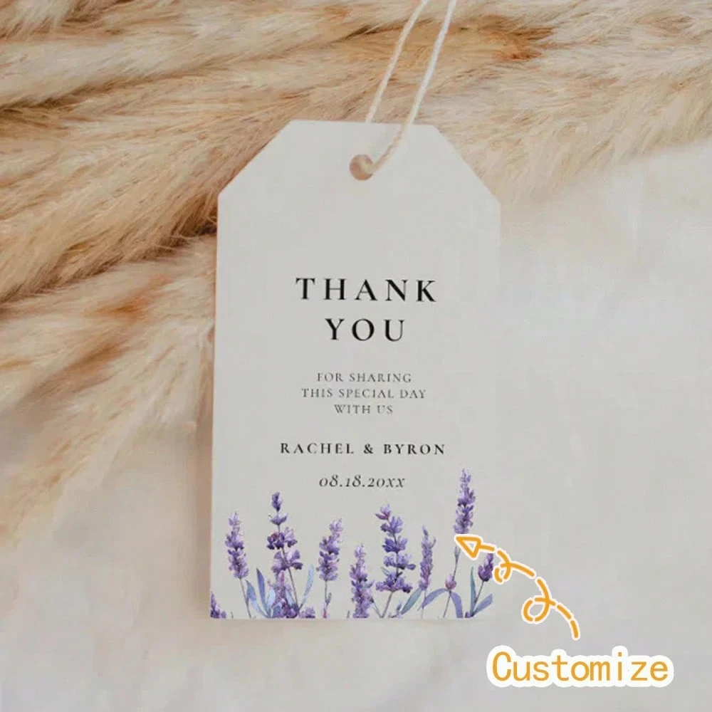 

Подарочные карты на заказ, благодарственные открытки, имя, подарок для гостей на день Святого Валентина, бирки, минималистичные этикетки, декор для вечеринки, китайский Новый год матери