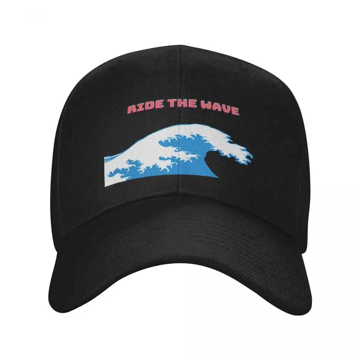 New Ride The Wave Baseball Cap Luxury Brand Fun Hats Vintage Hat Beach Golf Wear Men Women's