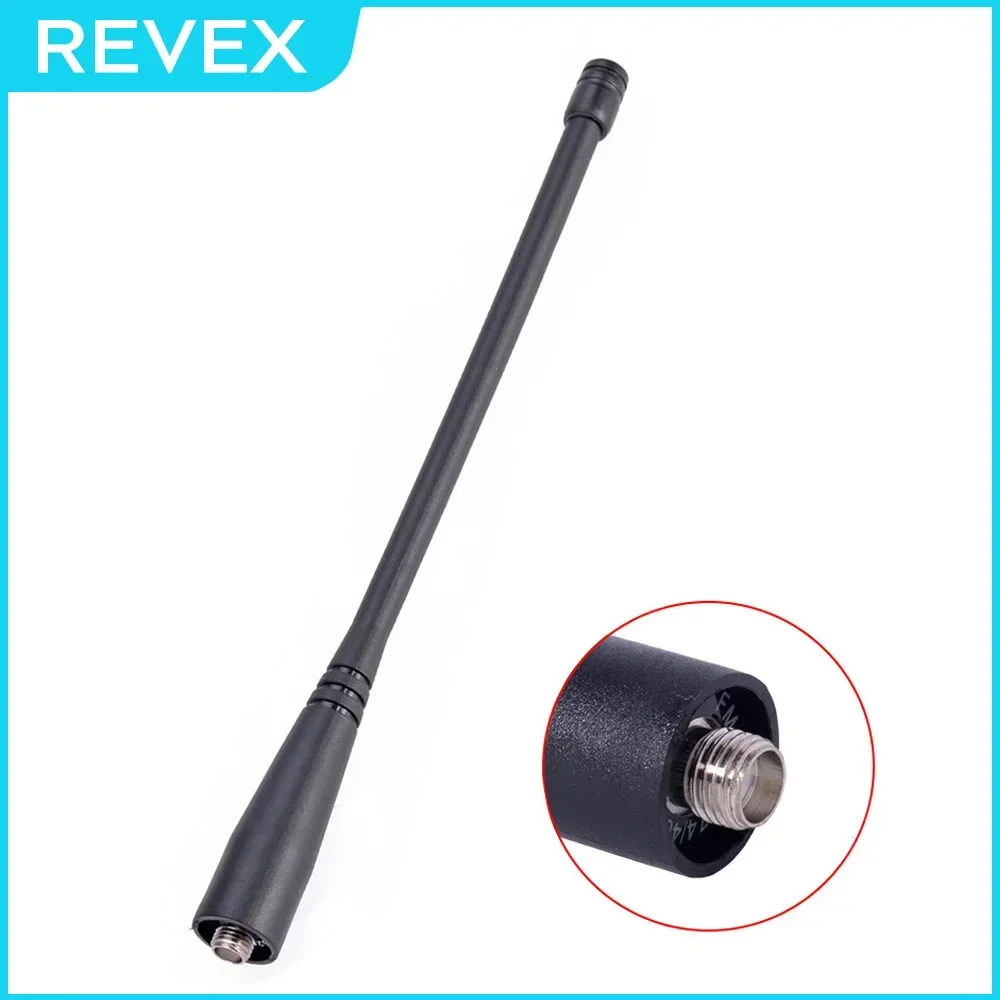 REVEX SMA-Female Dual Band VHF UHF Two Way Radio Walkie Talkie Antenna For Baofeng UV-5R UV-5RA UV-5RB UV-5RC UV-5RD UV-5RE