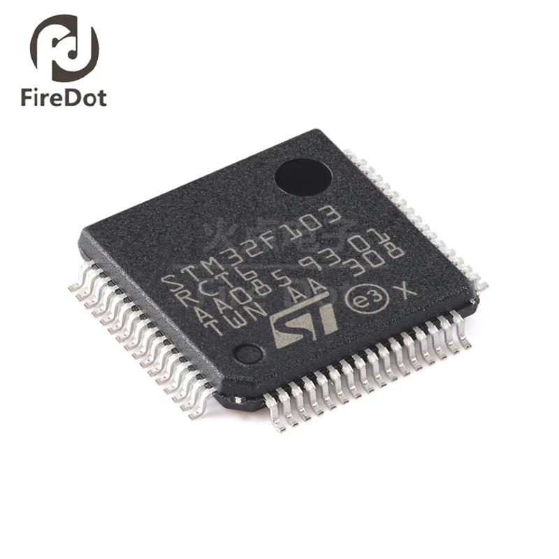 

10 pieces/batch STM32F103RCT6 LQFP-64 ARM Cortex-M3 32-bit microcontroller MCU