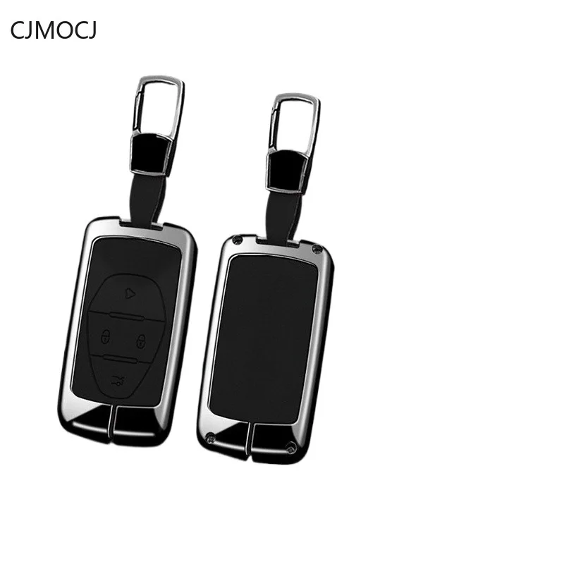 

Чехол для ключей премиум-класса из цинкового сплава для VinFast VF E34/VF8/VF9 — защитный брелок для ключей ручной работы