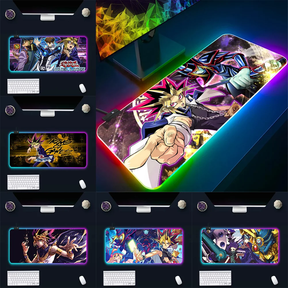 

Горячая новинка: Классический аниме-коврик для мыши с RGB-подсветкой для ПК-геймеров, светодиодный, резиновый, для компьютера