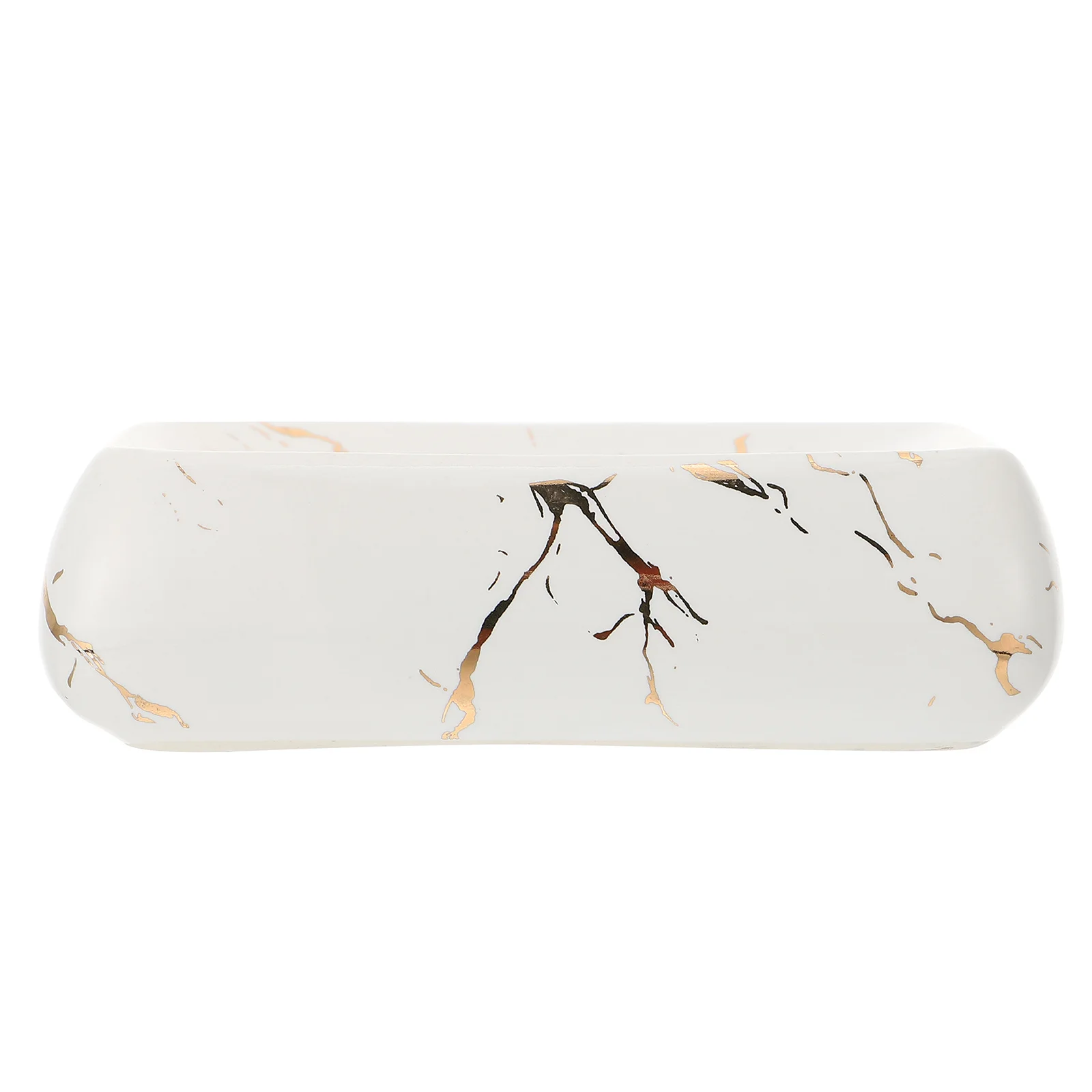 

Ceramic Soap Tray Dish Sturdy Practical Design Compact Size Perfect Housewarming Gift Home Bathroom Soap Tray