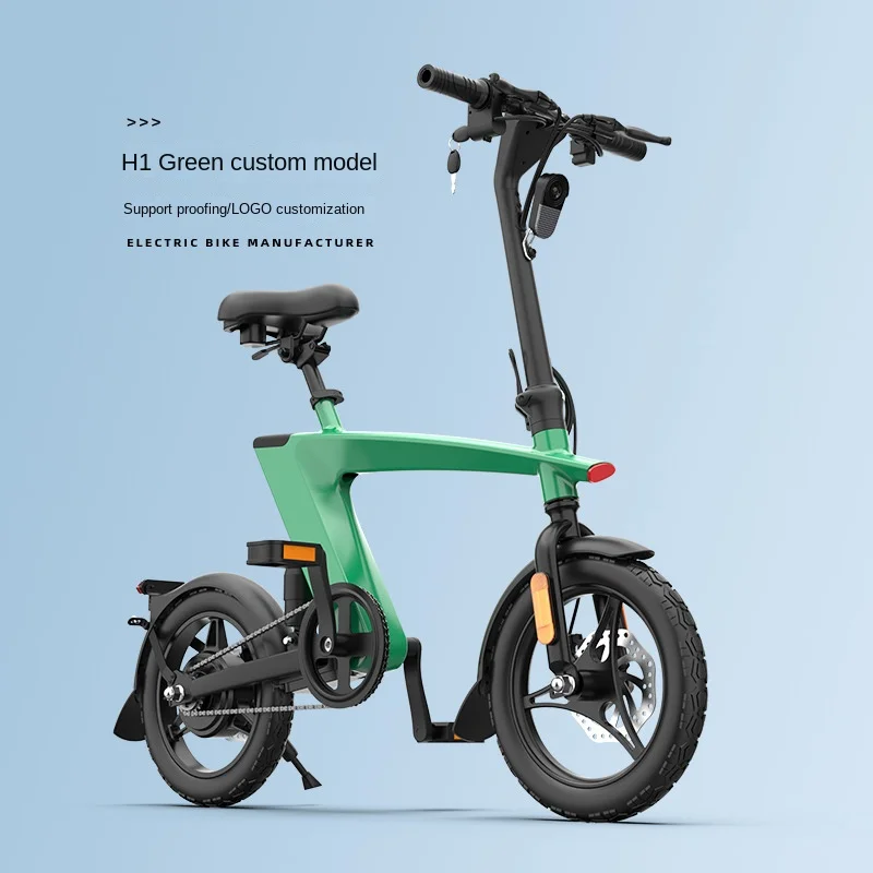 Electric bicycle 36VH1 aluminum alloy folding lithium battery electric scooter customization