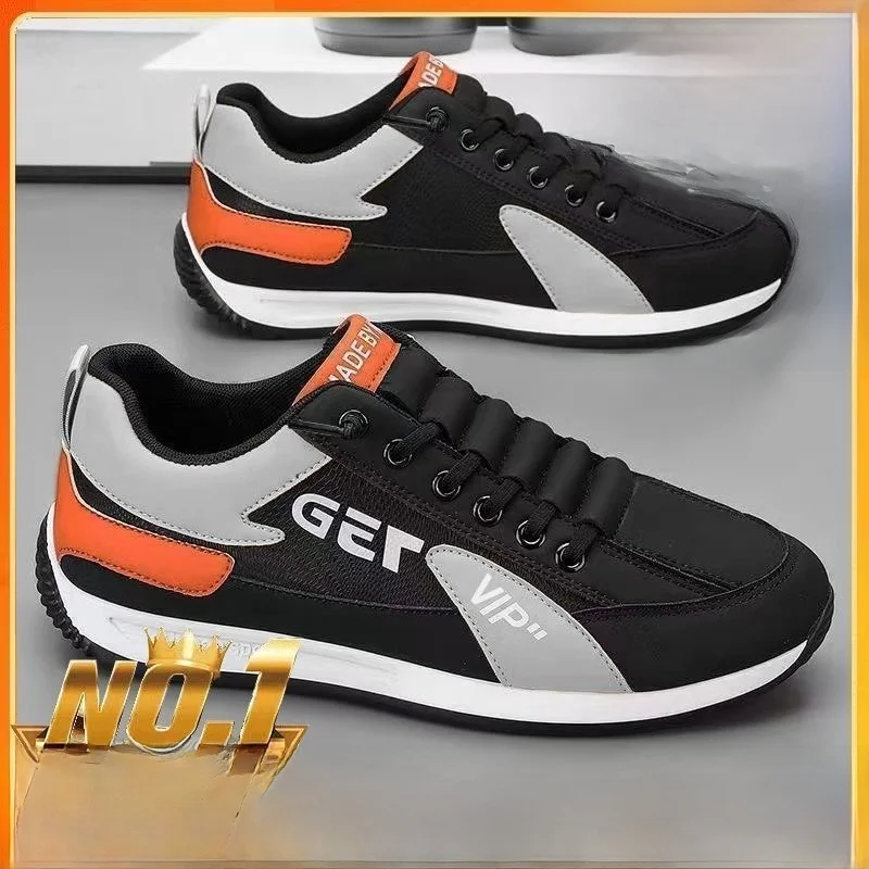 

Men's Running oes 2025 New Autumn Winter Trend Korean Sle Versatile Breathable Casual oes Comfortable Low Cut Flat Heel