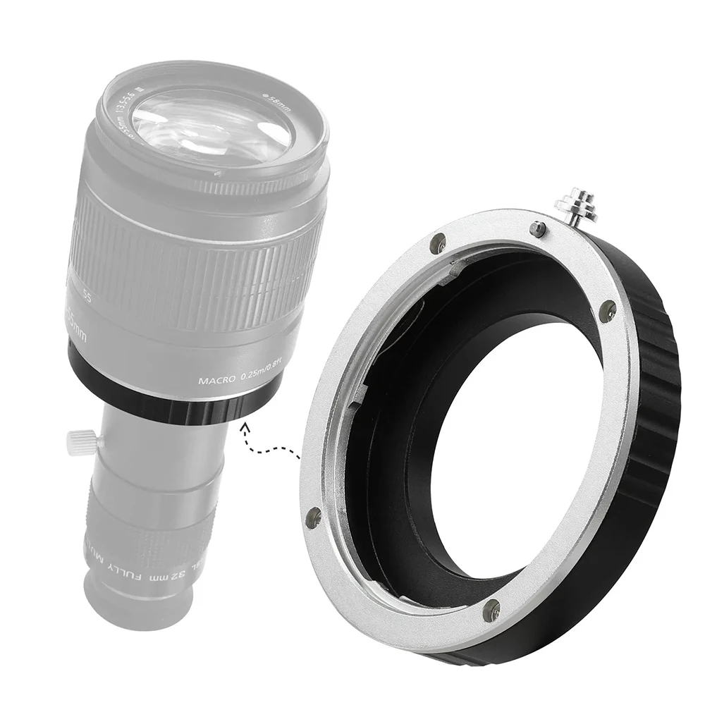 EYSDON M42/ M48 To EOS Camera Lens Adapter Ring Mount Converter for Canon EOS EF Lens On Astronomy Telescope Astrophotography
