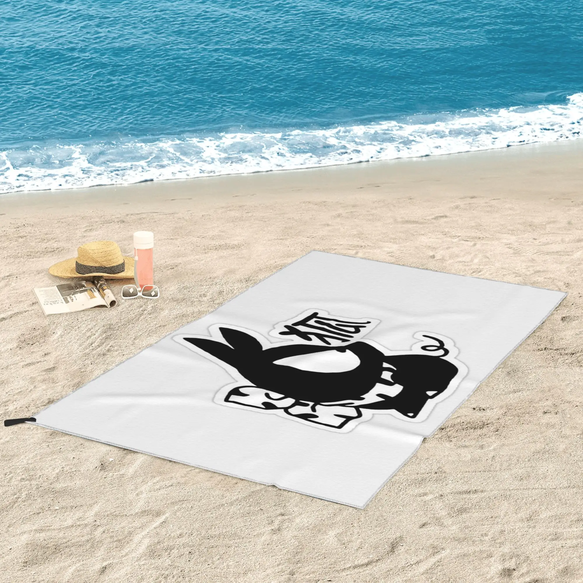 

Kanji Ranma Anime Manga Beach Towel Soft Microfiber Quick Dry Absorbent Quick Towels For Swimming