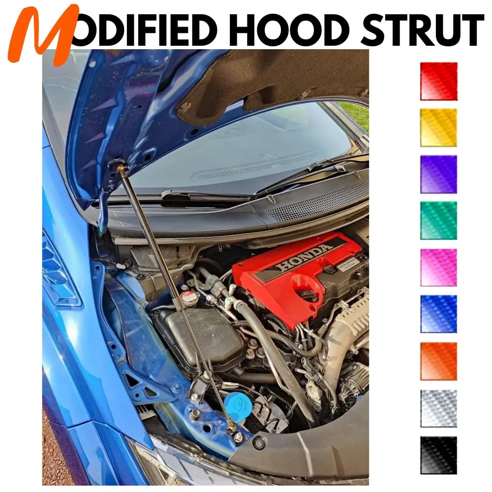 

Front Hood Struts for Honda Civic Type R (FK8) 5th 2017-2021 Shock Lift Supports Bonnet Gas Dampers Springs No-Drill
