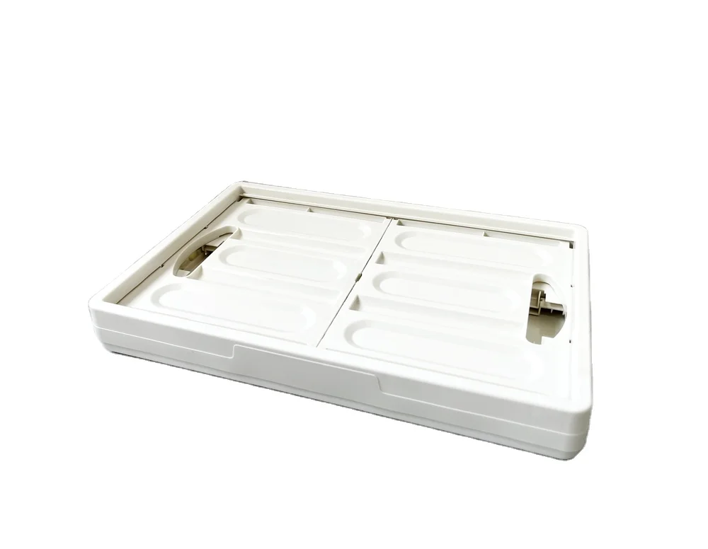 

Cheap Price Promotion Hot Sale 22L Foldable Plastic Collapsible Plastic Moving Box Storage Box With Wooden Top