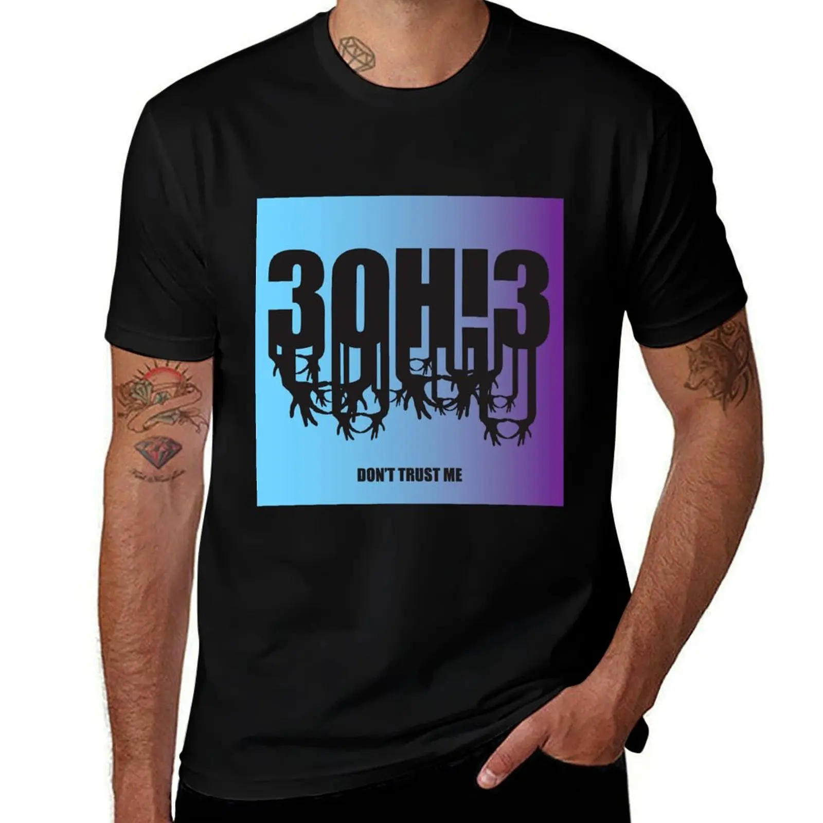 

t t-shirt T-Shirt shirts shirts T-Shirt Dont man 100% for man package graphic man trust black funny for cotton plain me t cotton