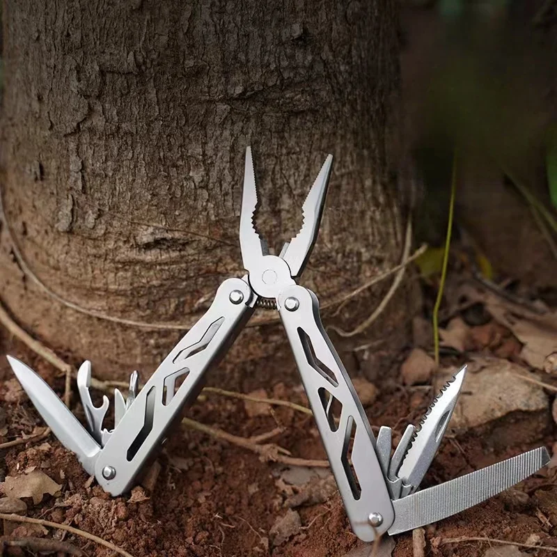 Outdoor Multitool Camping Portable Stainless Steel Edc Folding Premium Multifunction Tools Emergency survival Knife Pliers