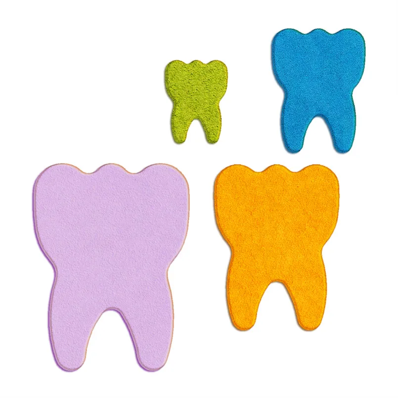 Four Specifications Cartoon Pattern Teeth,Plastic Mold,Cake Fondant Tools,Cookie Sushi And Fruits Cutters