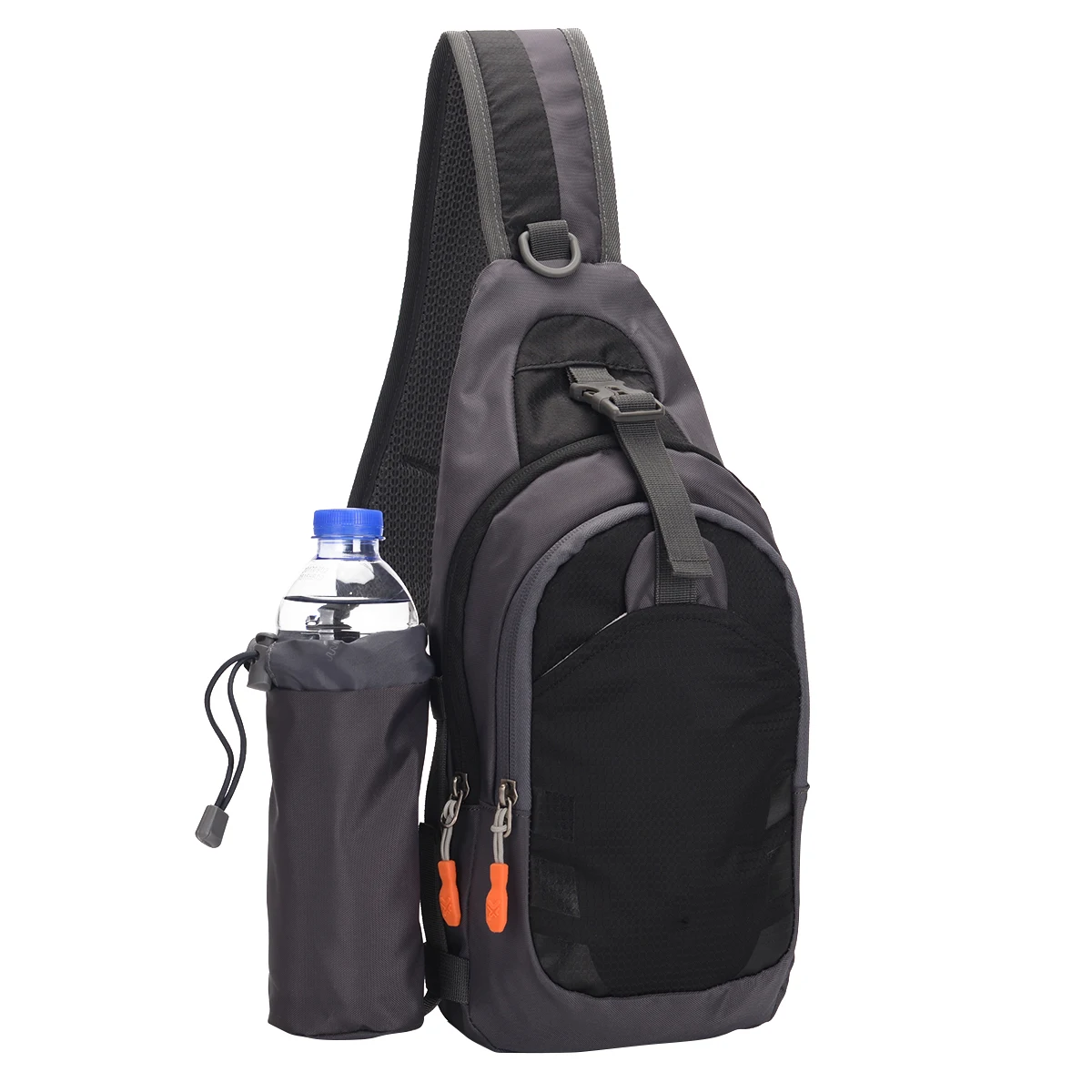 

Water Resistant Shoulder Bags Backpacks Hiking Sling Messenger Black Crossbody for Travel