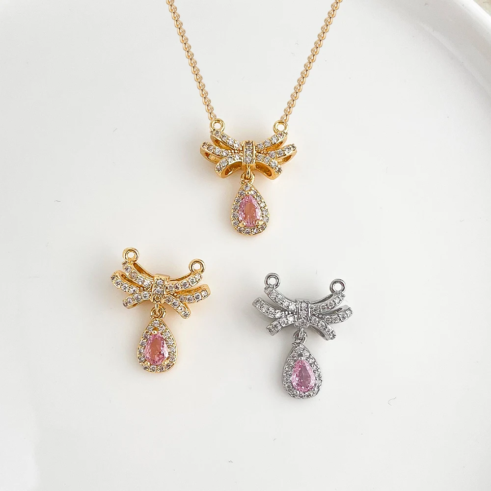 

Cordial Design 6*11MM 100Pcs Jewelry Findings & Components/Necklace Connectors/Hand Made/CZ Charms/Jewelry Accessories #196100