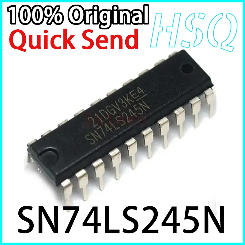 

10PCS New SN74LS245N 74LS245 DIP-20 Eight Phase Three State Bus Transceiver