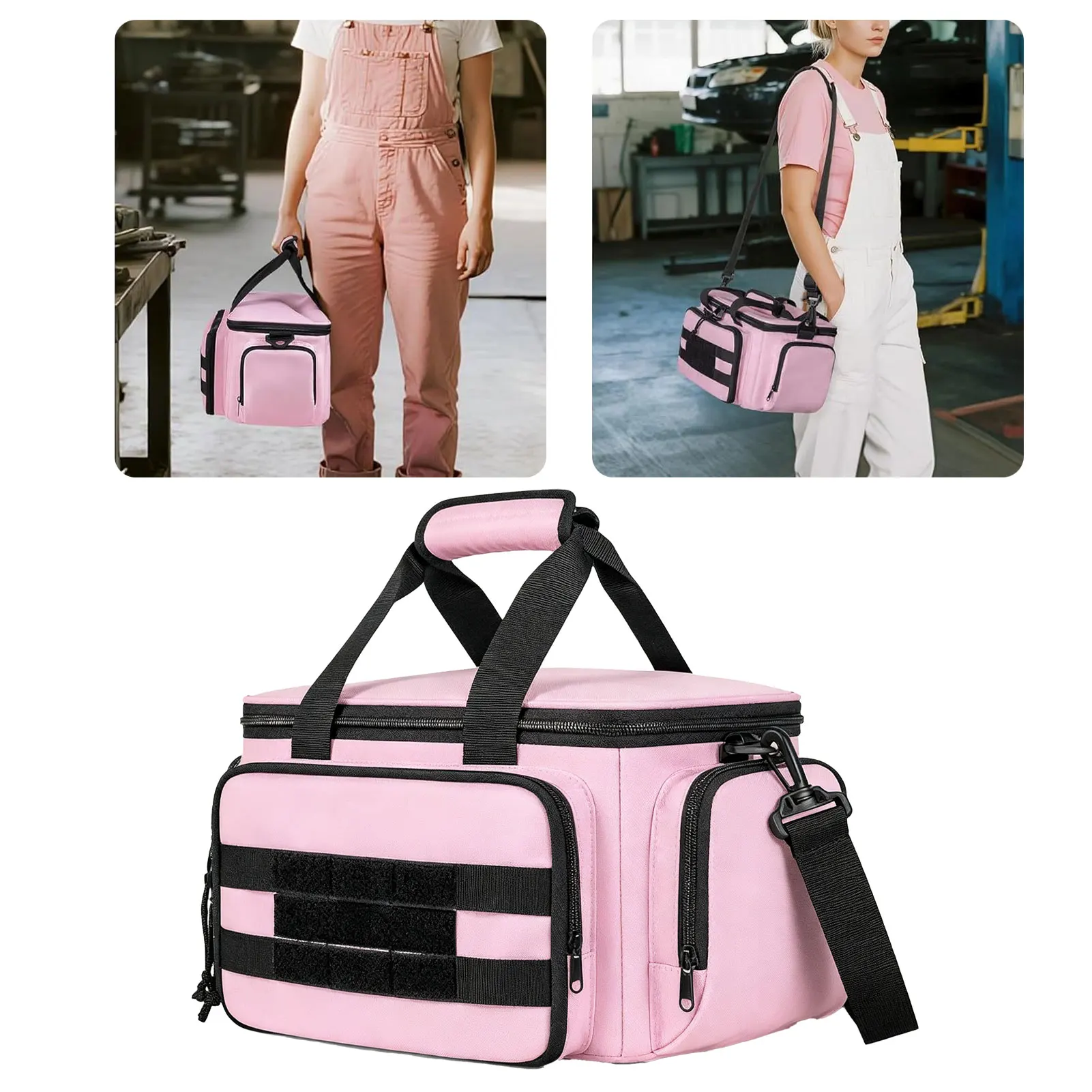 Tool Bag 14 Inch Large Capacity Water Proof Thickened Bottom Tool Organizer Bag for Repair Tools Tool Bag Tool Tote Tool Carrier