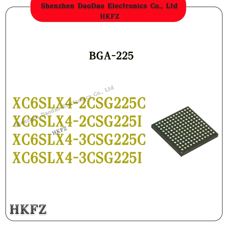 

XC6SLX4-2CSG225C XC6SLX4-2CSG225I XC6SLX4-3CSG225C XC6SLX4-3CSG225I IC Chip BGA-225 Programmable Logic Chip New Original