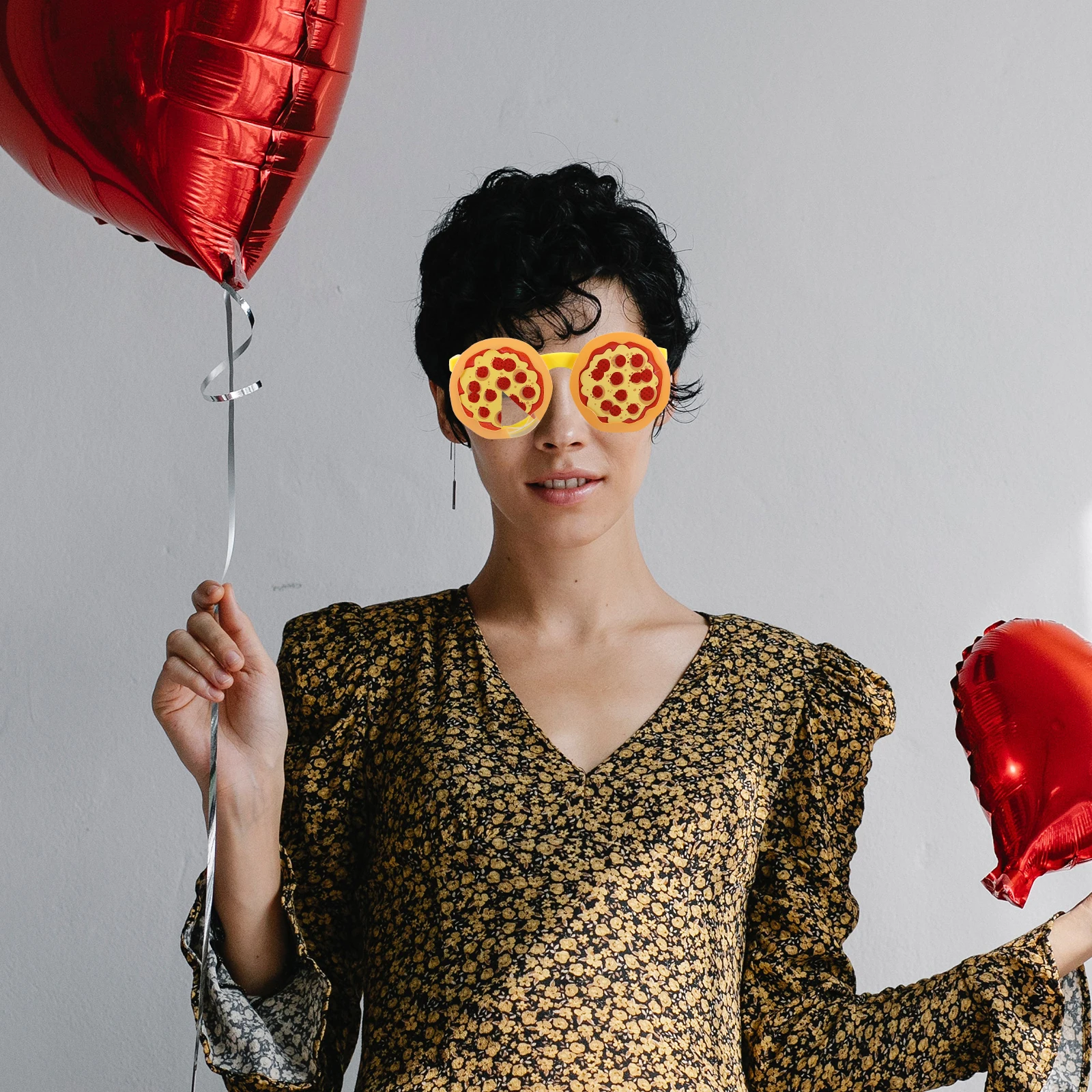

Valentine'S Day Glasses Adults Eyeglass Funny Glasses Prop Party Supply Bright Abs Material Long-Lasting Funny Sunglasses For