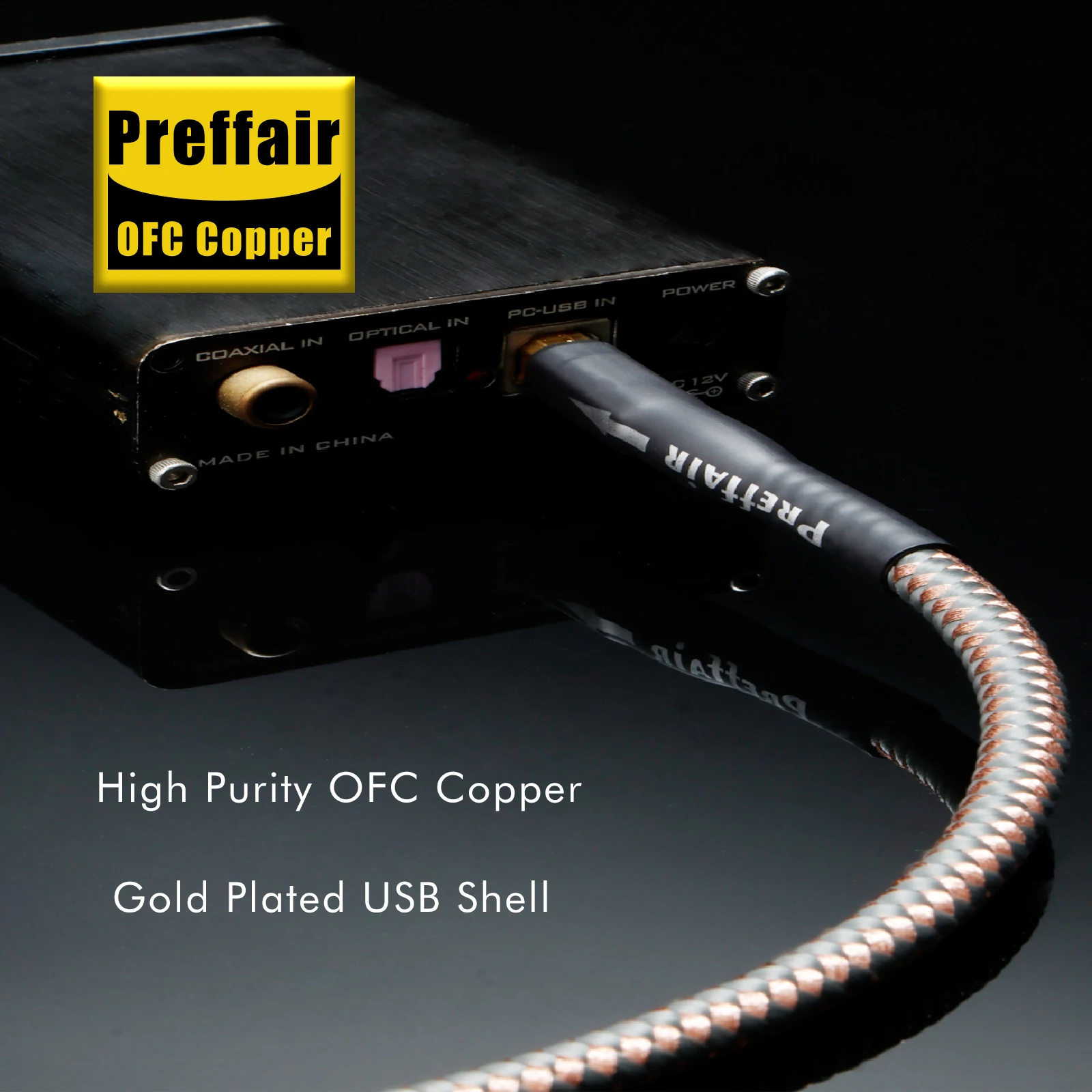 Preffair Hochwertiges USB2.0 Typ A zu B Drucker-/Scanner-Kabel mit Hoher Geschwindigkeit für Drucker, Monitore, Externe Festplatten und Scanner – Detail 5
