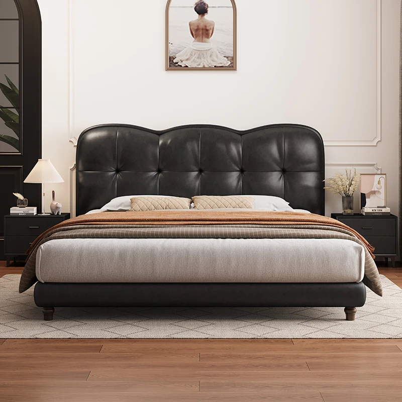 Простая кровать в европейском стиле, двуспальная кровать для спальни, современный дизайн, кровать для девочек, роскошное хранилище, сонце, сонная принцесса, Camas De Casal, мебель для дома