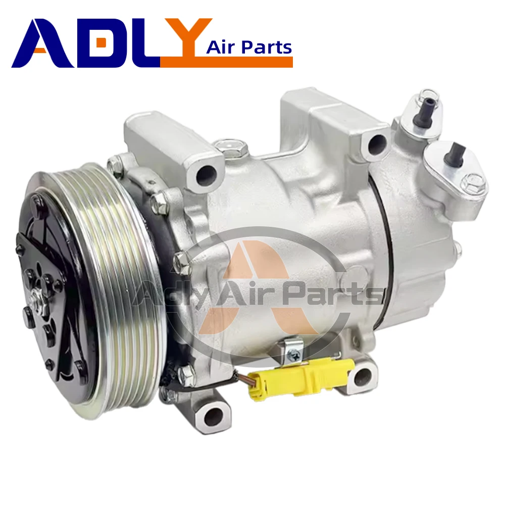 푸조 307 206 파트너용 SD6V12 에어컨 AC 컴프레서 (6453LS 6453JL 6453JP 6453KS 6453LF 9646273880 9639078180)