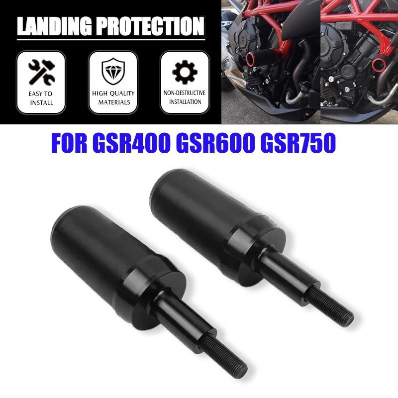 

For GSR400 GSR600 GSR750 GSR 600 750 Motorcycle Falling Protection Frame Slider Fairing Guard Anti Crash Pad Protector