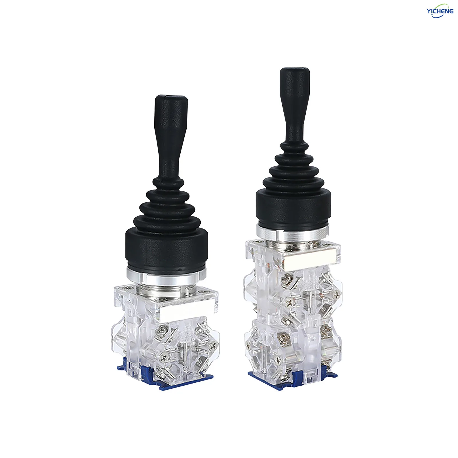 1Pcs Joystick Monolever Switch,Momentary/self locking 4 Position 4NO/2 Position 2NO,Optional anti misoperation protection,30mm