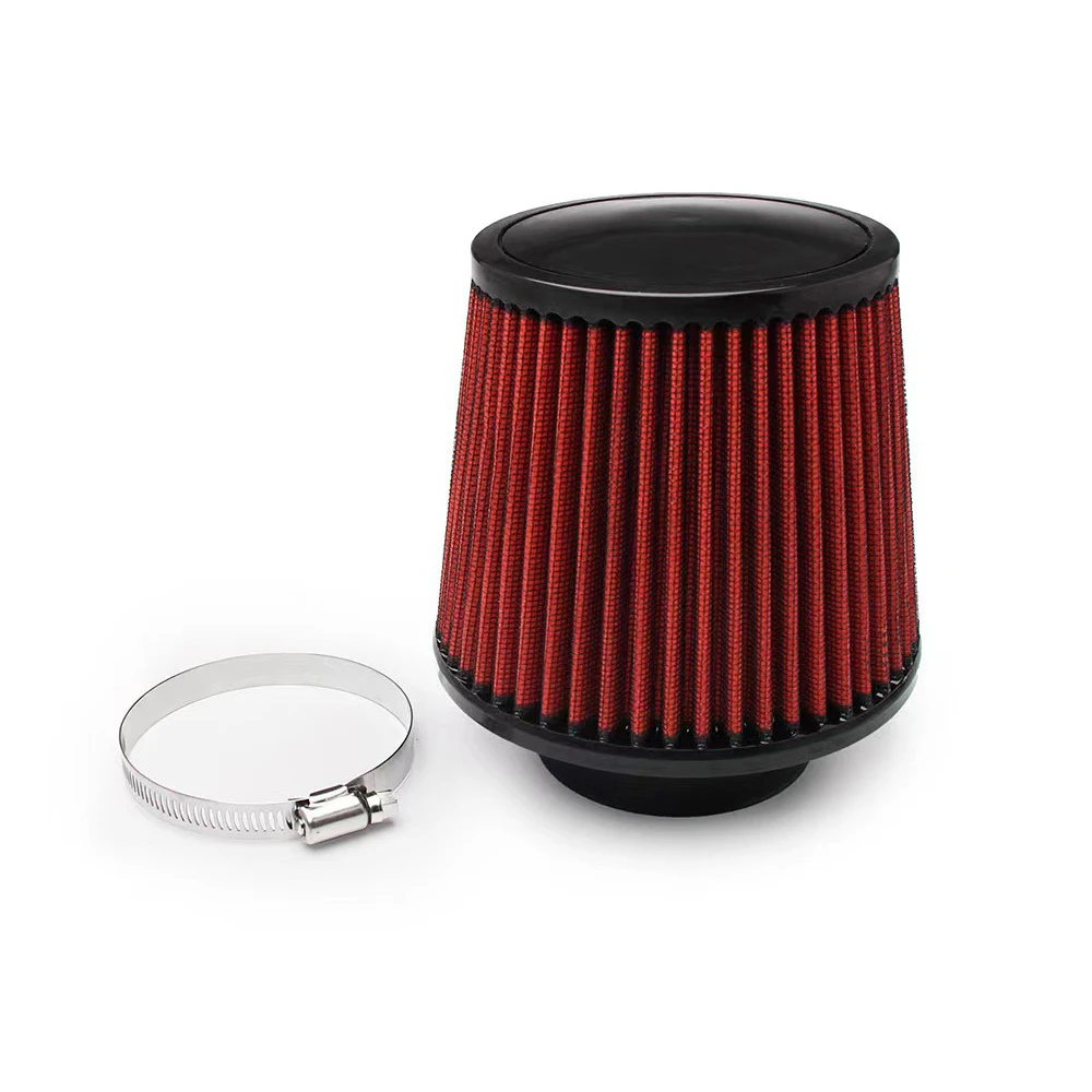 Universal High Flow Inlet Car Cold Air Intake Air Filter Cleaner Pipe Modified Scooter 4\