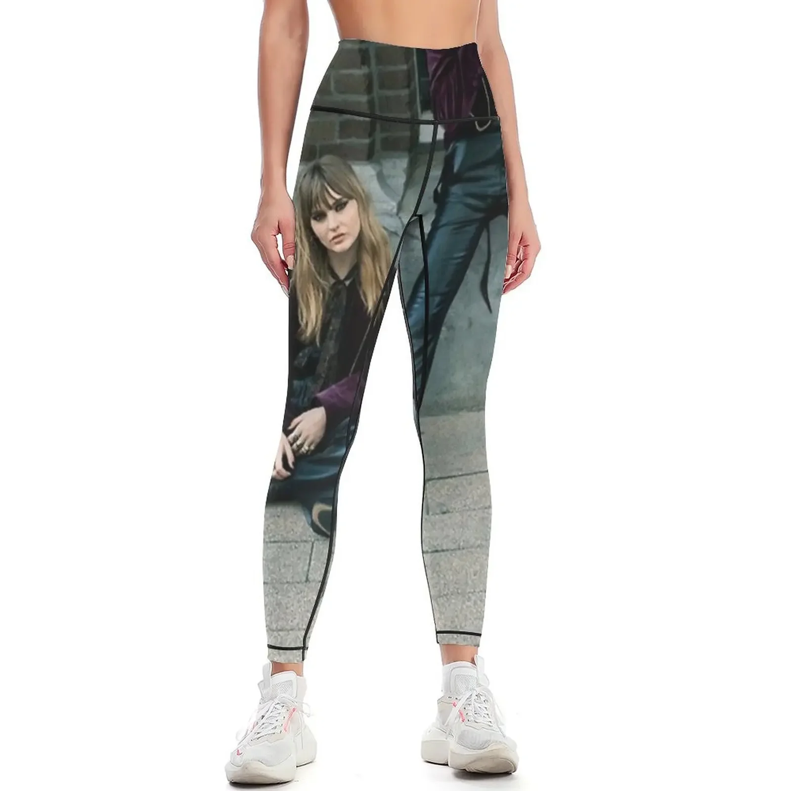

Maneskin Group Leggings trousers sports woman gym Sweatpants gym pants Womens Leggings