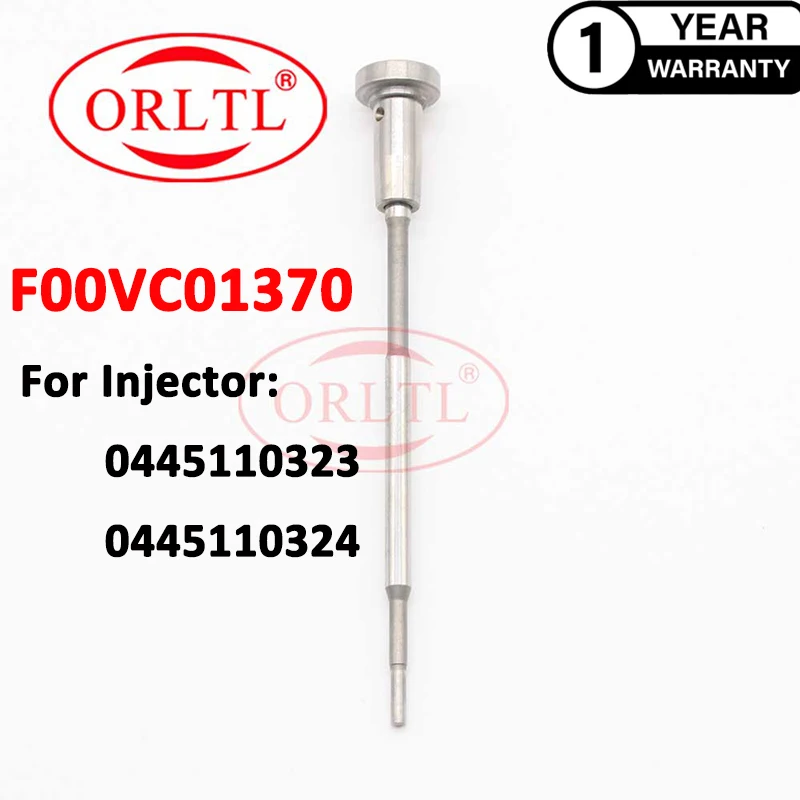 ORLTL Diesel Injector Valve FOOVC01370 Injector Valve F00V C01 370 Assembly Parts F00VC01370 For CRI2-16 0445110323 0445110324