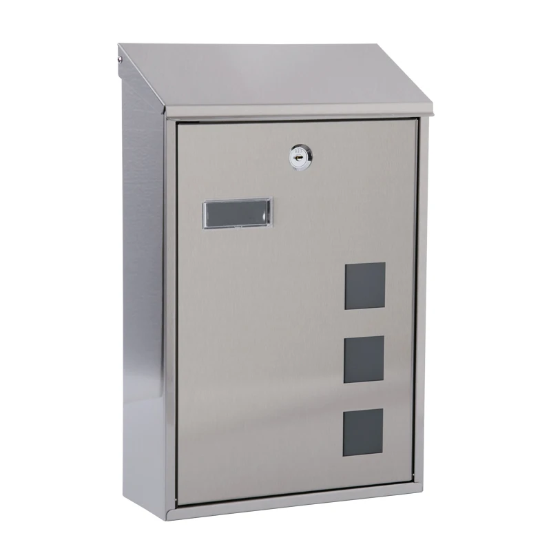 mailbox password lock household voting suggestion box complaint suggestion box community with lock wall  outdoor