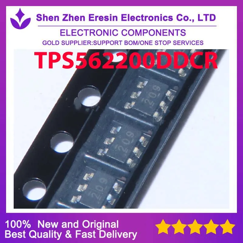 Free shipping    5PCS/LOT TPS562200DDCR  SOT23-6     New and original