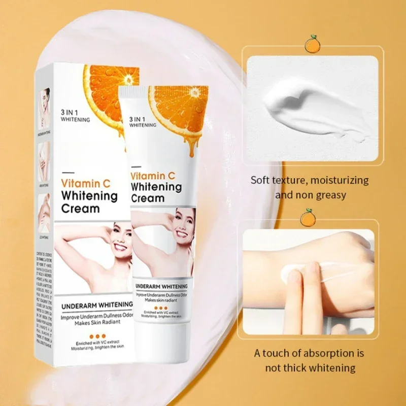 Vitamin C Enriched Brightening Cream Joint Area Skin Moisturizing Nourishing Body Bleaching Cream Brightening Skin Care