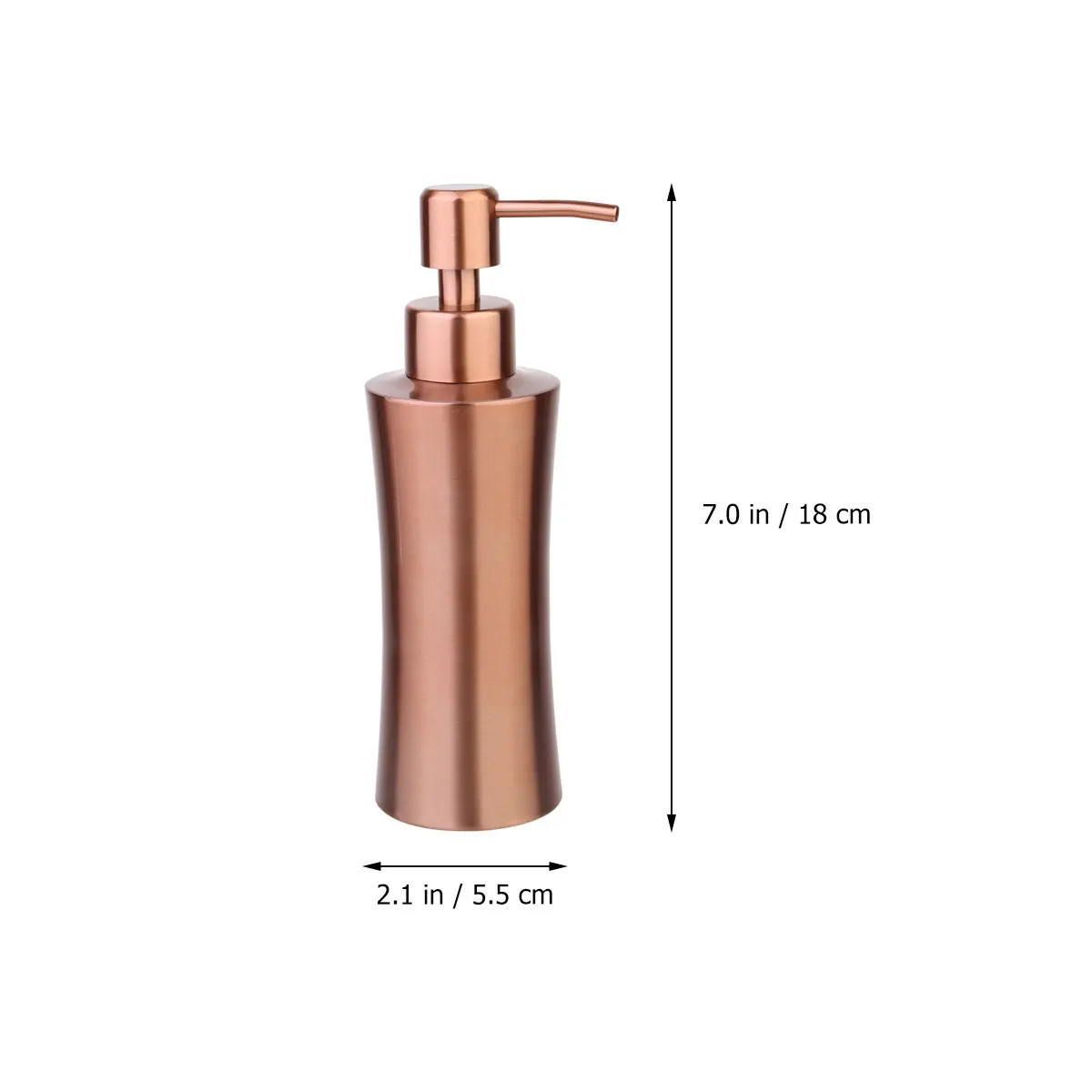 

250 Ml Stainless Steel H Soap Dispenser Spray Bottles Storage Containers Refillable Portable Sprayers Eco Friendly Easy Clean