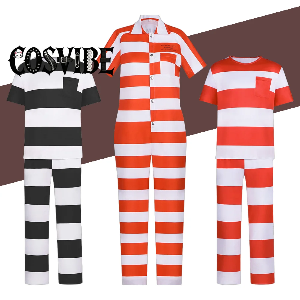 

Movie Prisoner Cosplay Jumpsuit – Perfect for Stage Shows & Themed Parties