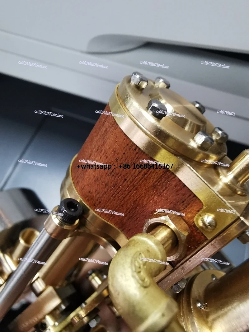 Двухцилиндровый, трехцилиндровый паровой двигатель LS3-13s, высокий крутящий момент, паровой двигатель, модель парового двигателя