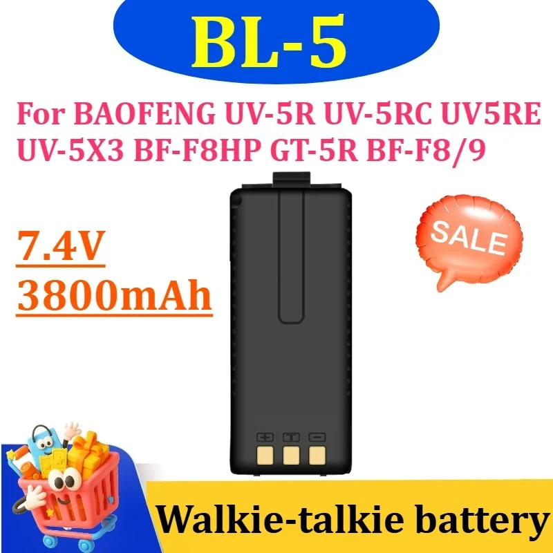 BL-5 7.4V 3800Mah B…
