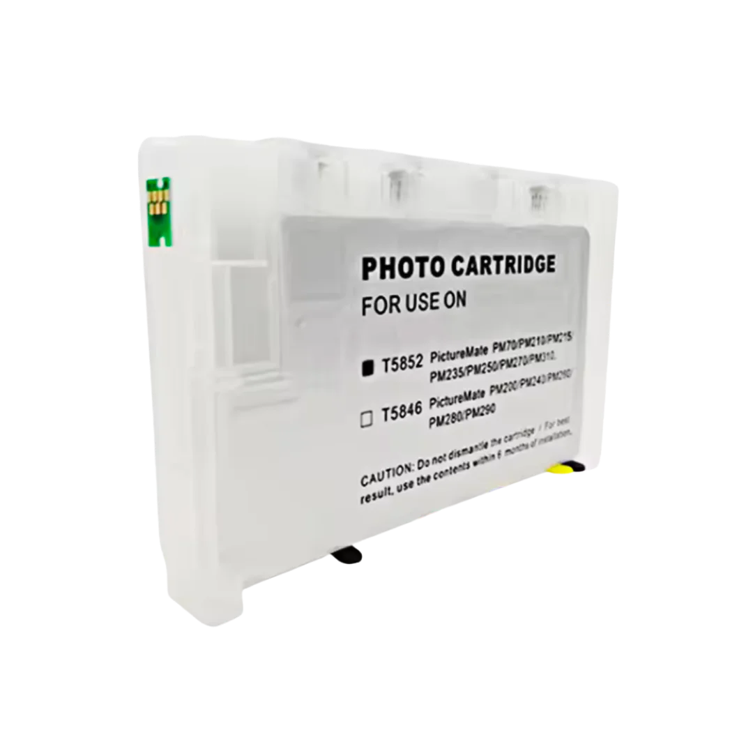 Einkshop For epson T5846 Refillable Ink Cartridge for Epson PictureMate 200 240 260 280 290 PM 240 PictureMate Show PM 225 300