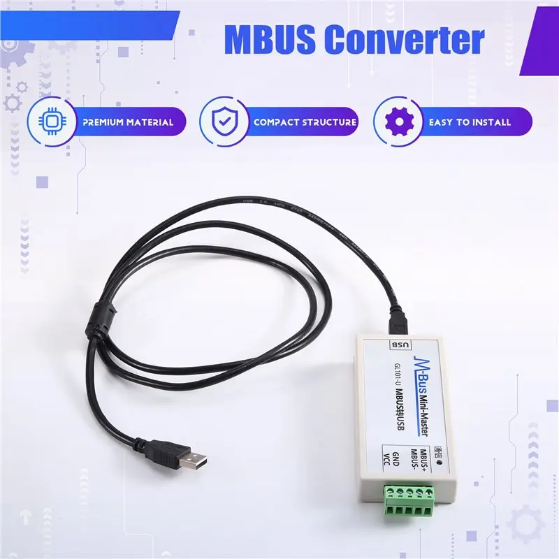 N93RNEW! For Smart Meter Accessories Reading Communication Parts USB-MBUS Meter
