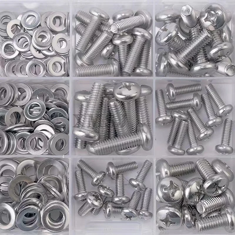 240pcs complete home head screw set combination