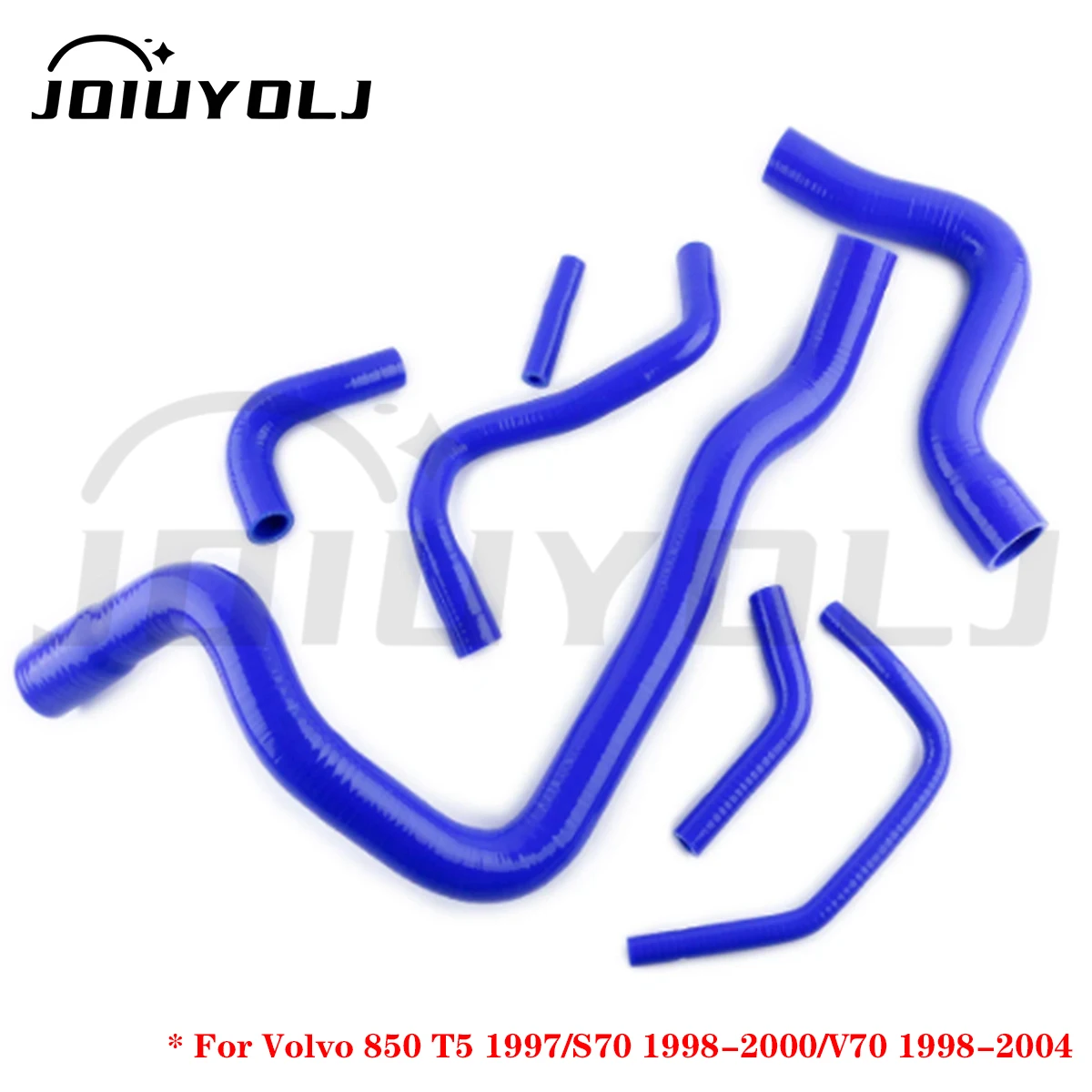 

7Pcs Silicone Radiator Coolant Hose Kit For Volvo 850 T5 1997/S70 1998-2000/V70 1998-2004 Turbo Engine Cooling Pipe Set