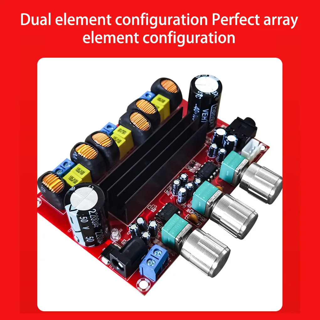 PCB Digital Amplifier Board Portable Professional Detachable Household Speaker Subwoofer Amplifying Module Accessories