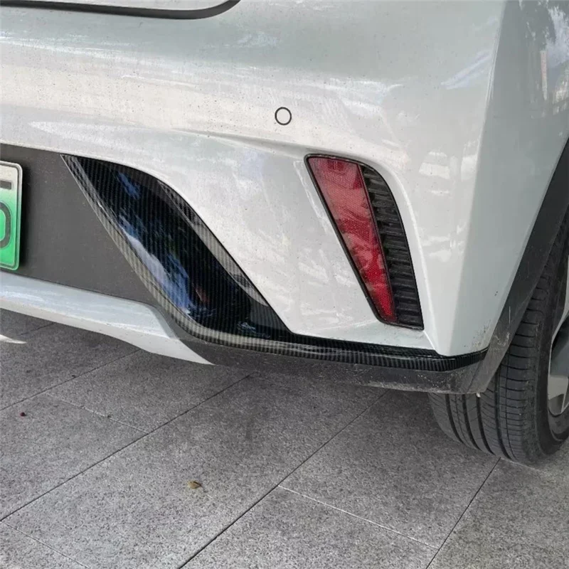 

WELKINRY For BYD ATTO 2 Dolphin 2022-2026 ABS Plastic Car Tail Rear Bumper Bend Angle Arch Corner Bead Cover Trim