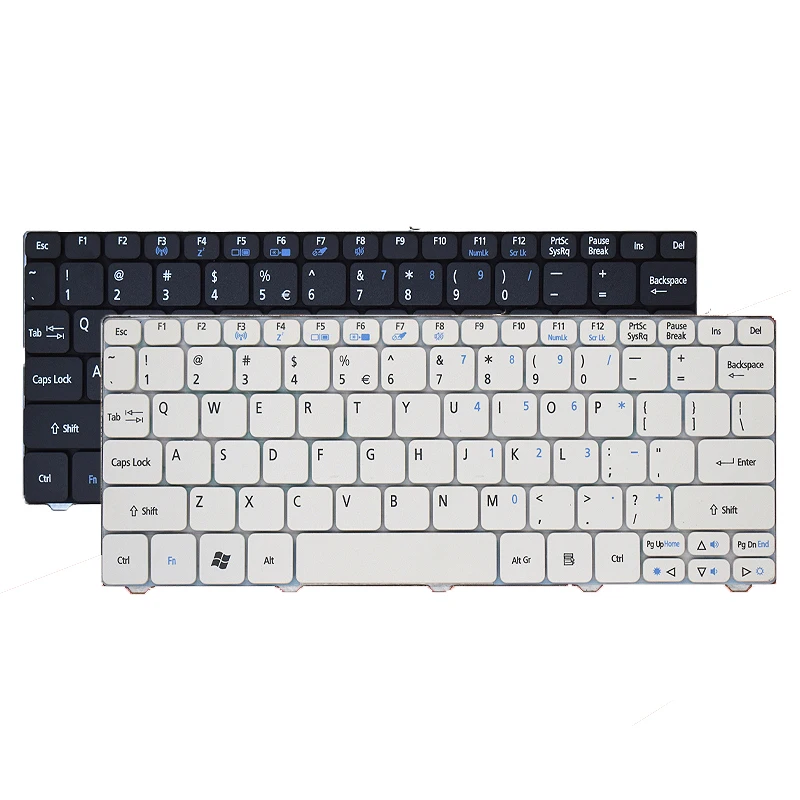 New Laptop Replacement Keyboard for ACER D255E D256 D257 D260 D270 ZH9 ZE6 AO521 532H ZE7 D255 D271 N55C