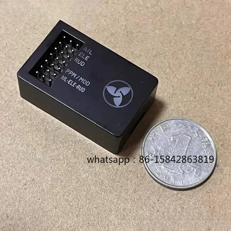 Six-Axis Stabilization Gyro Flight Controller EG01, Auto Balance Flight Gyroscope for Remote Control Fixed Wing Plane Jet Glider