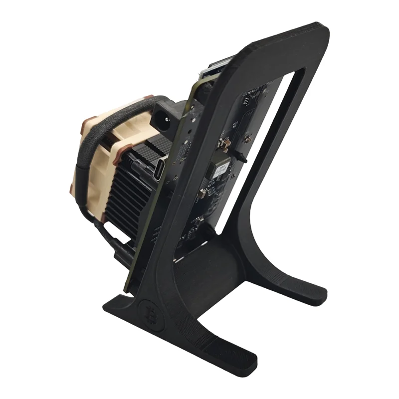 صامت Bitaxe Gamma 601 Solo Miner 1.2TH/S 18W NF-A4X20 Super Fan Sha256 Bitcoin ASIC Miner من Antminer S21 Pro