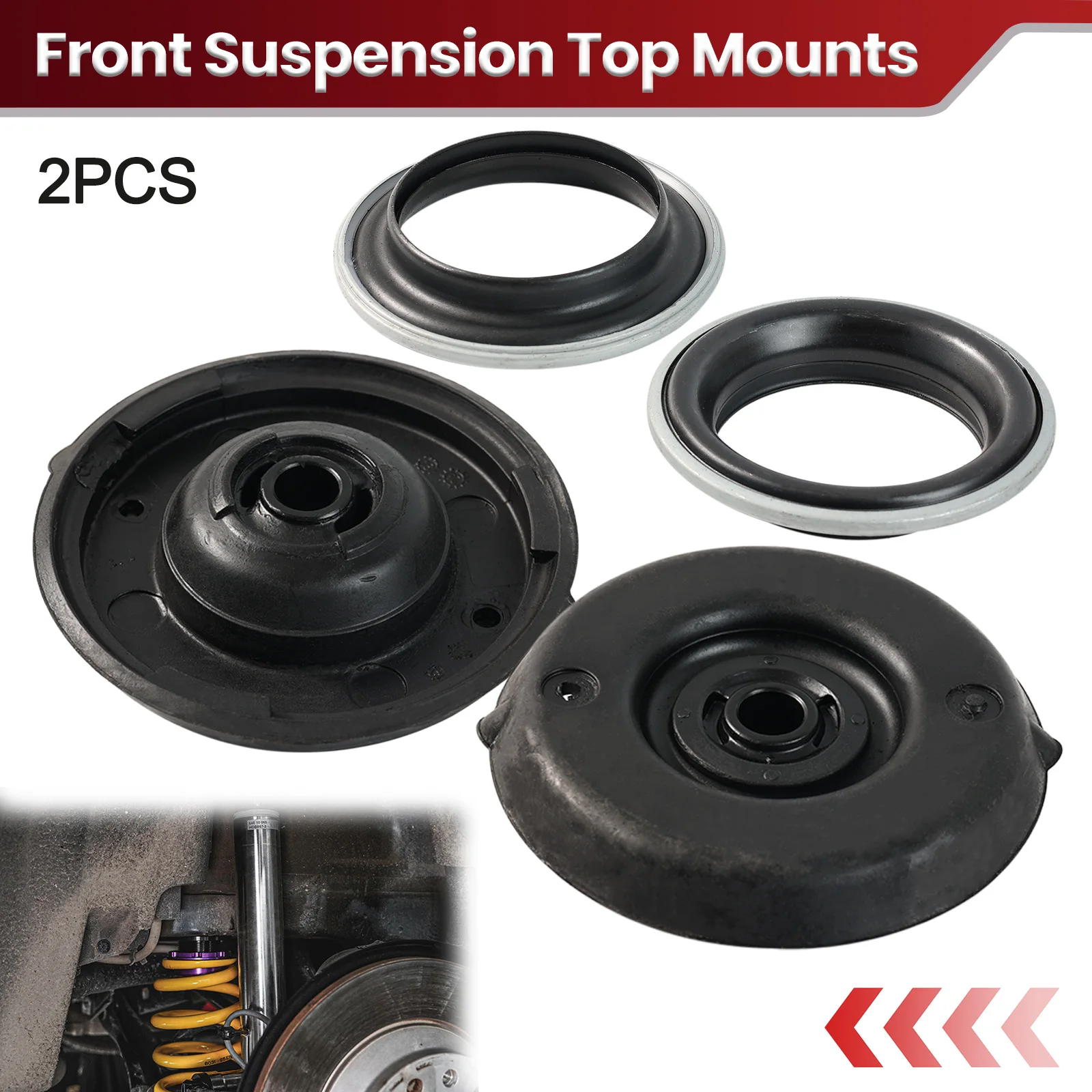 

Верхние крепления подвески, стойки и подшипника переднего моста для Citroen Berlingo 2008-2021 C4 Picasso Peugeot 307 308 408 OE 503177 503846