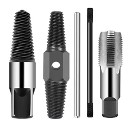 Double Head Tap Faucet Valve Screw Extractor Set Pipe Remover Tools Damaged Wire Water Pipe Bolt Broken Screw Removal Tool