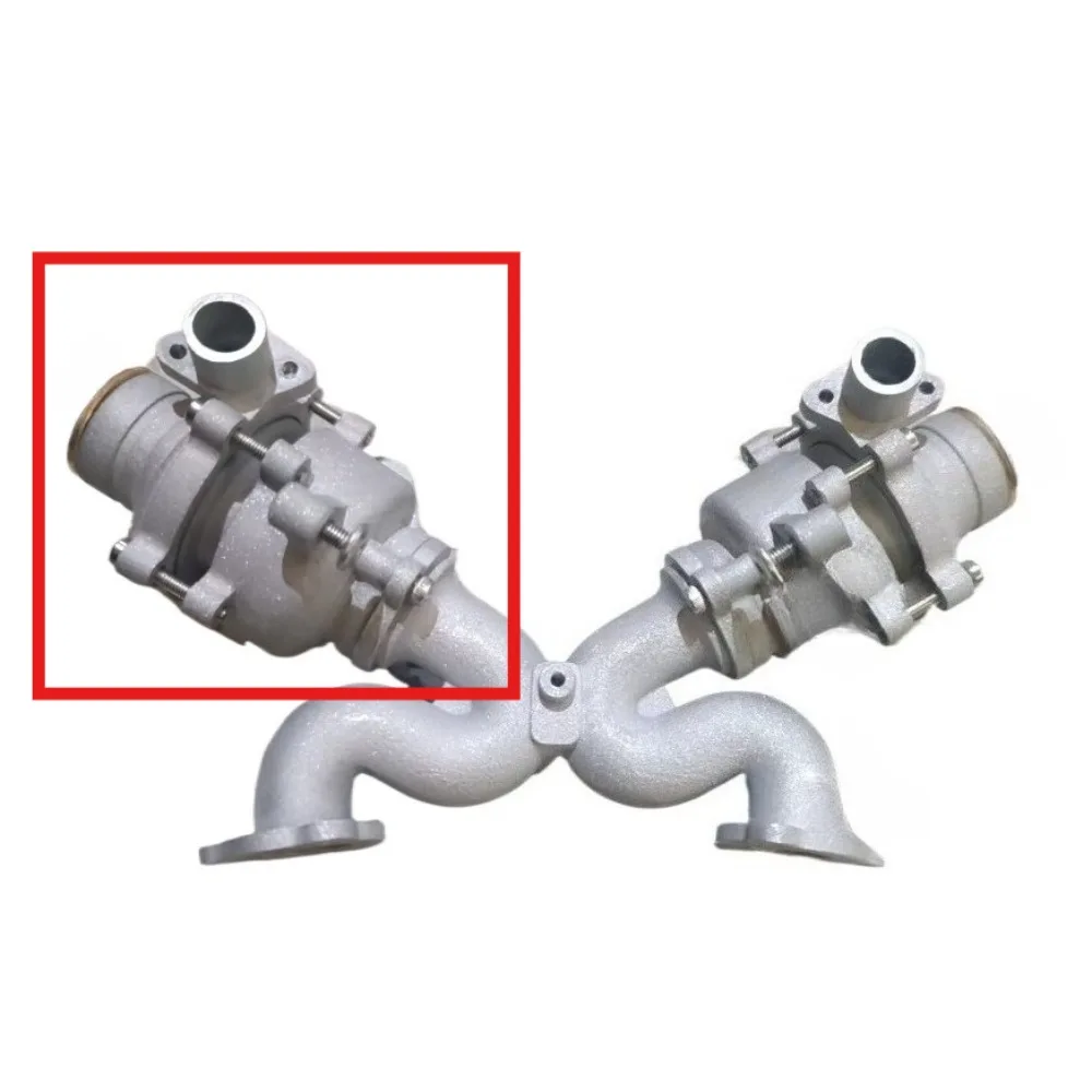 TOYAN V8 CISON V8 Engine Model Exhaust System Small Exhaust Gas Turbine Accessories Centrifugal Turbine Model Accessories