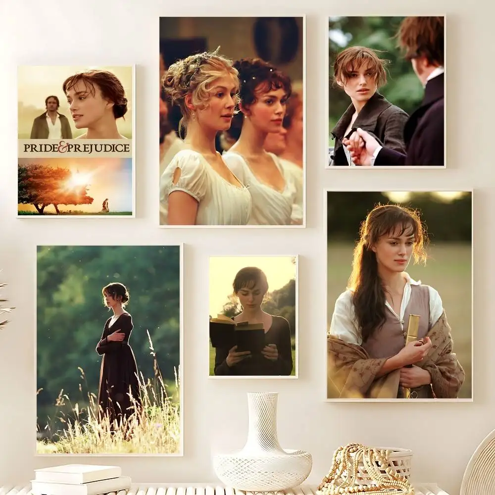 الكبرياء والتحامل المشارك صورة حائط لوح رسم الفن ديكور المنزل طباعة لغرفة المعيشة ديكور